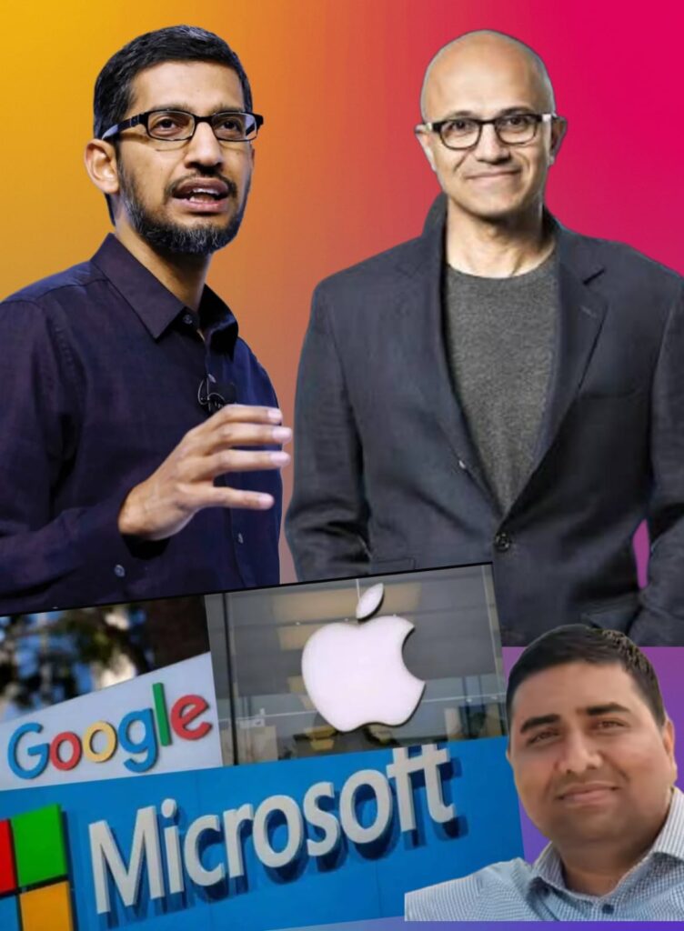 Indian Tech Talents appointed for Google, Microsoft and now to Apple
