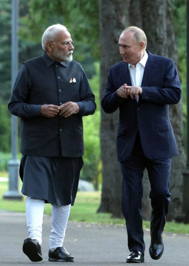 Modi and Putin