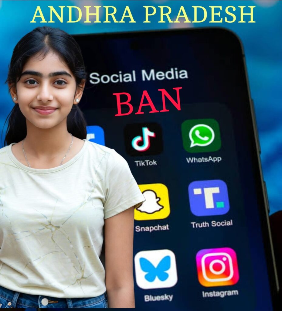Social Media Ban  in AP announced from Davos