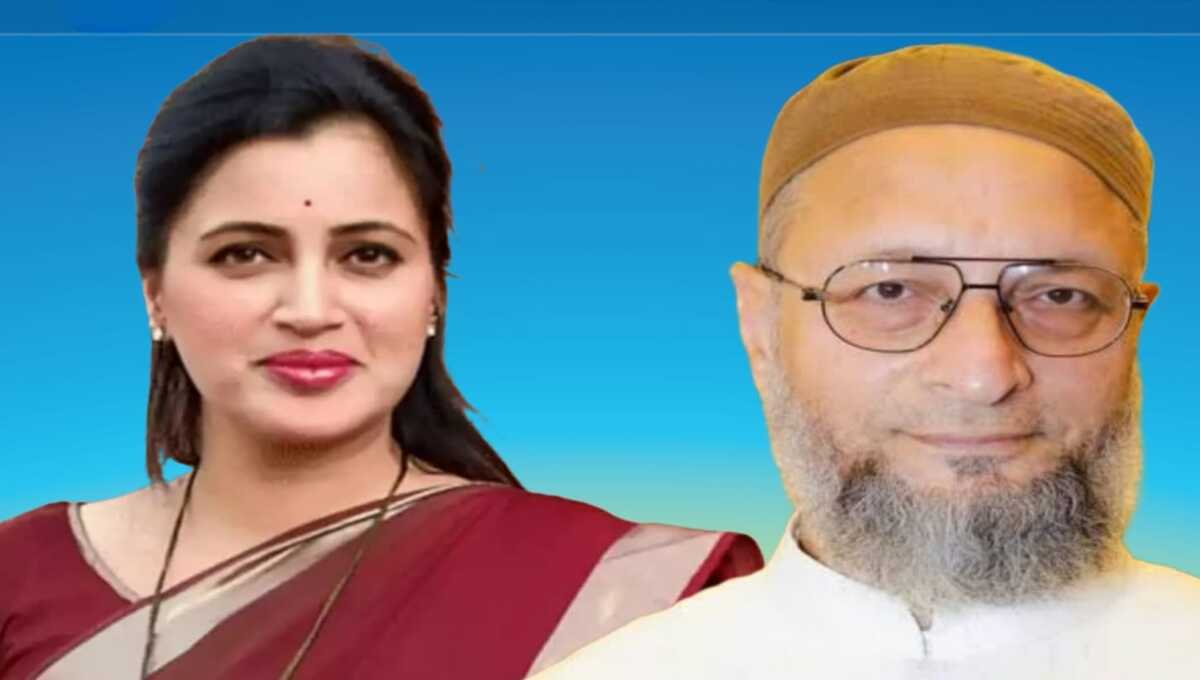 Owaisi Counter to Navneet kaur Comments