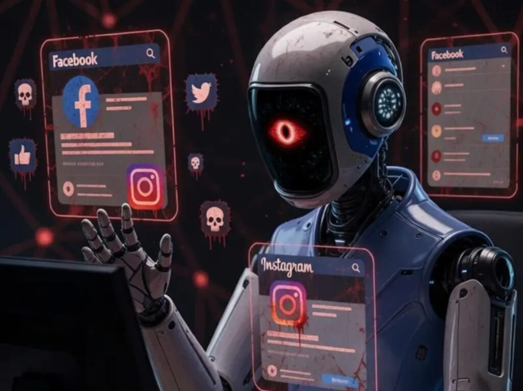 After Life Digital Messages via Facebook , Insta