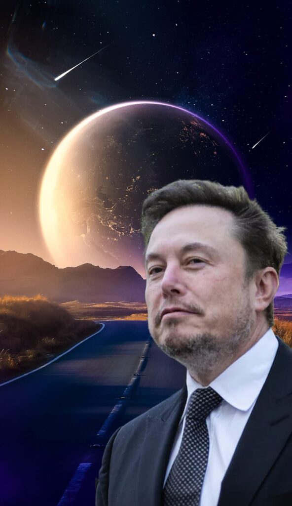 Elon Musk Moon city