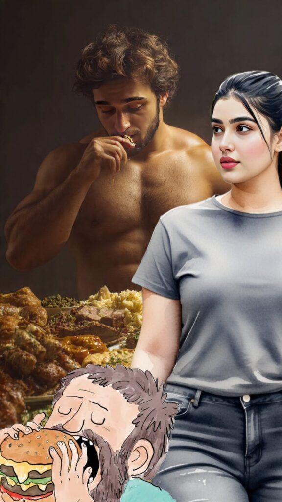 Why Often Men Consume More food...