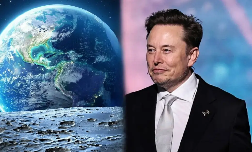 Elon Musk's Moon City