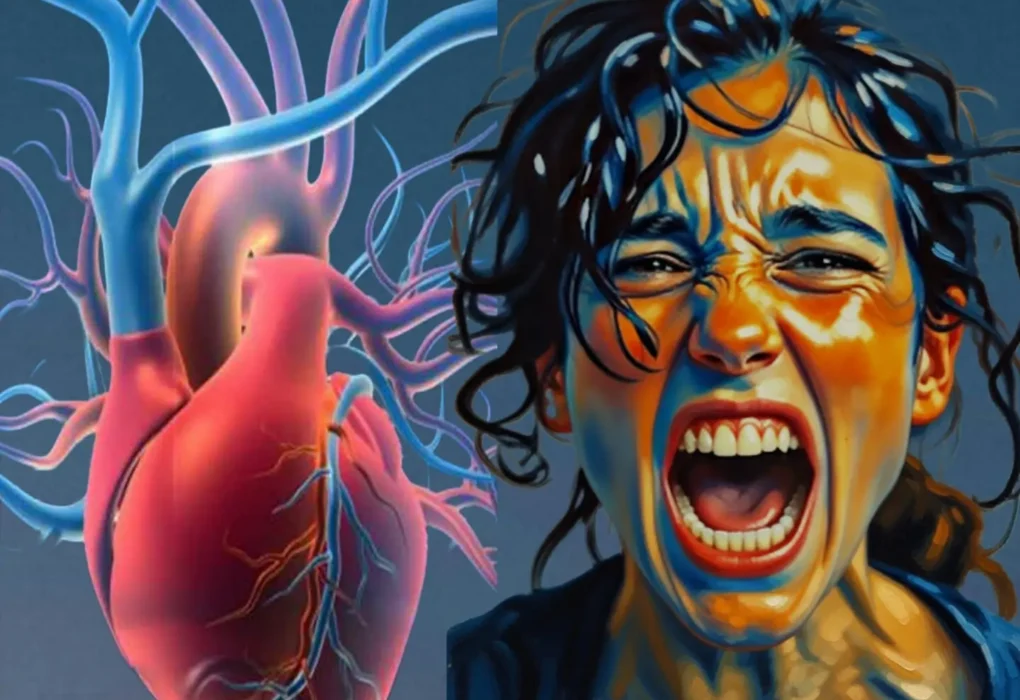 Anger causes Heartattacks