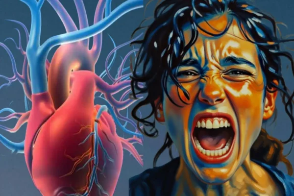 Anger causes Heartattacks