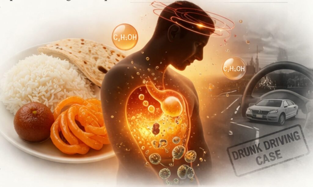 Food makes you Drunk and Drive