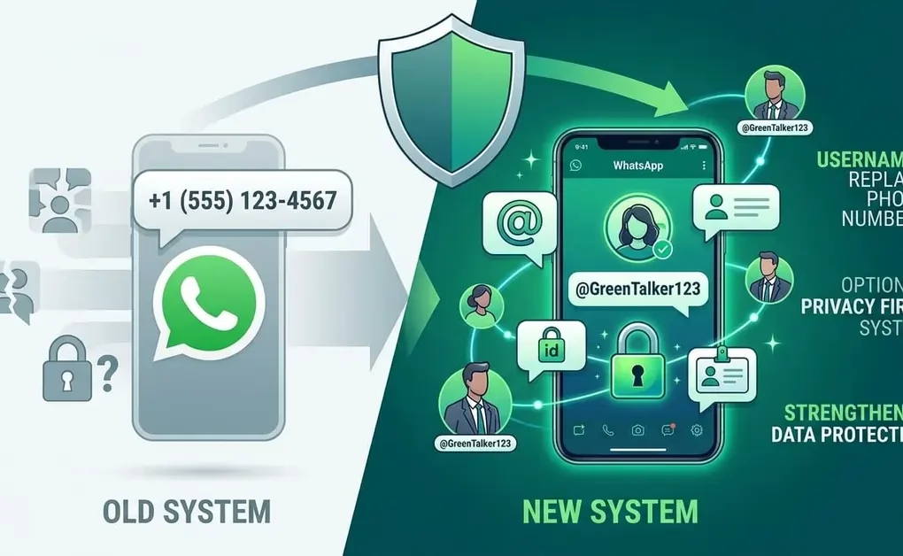 WhatsApp without Phone Numbers