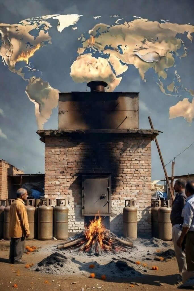 Gas Crisis  due to Iran war